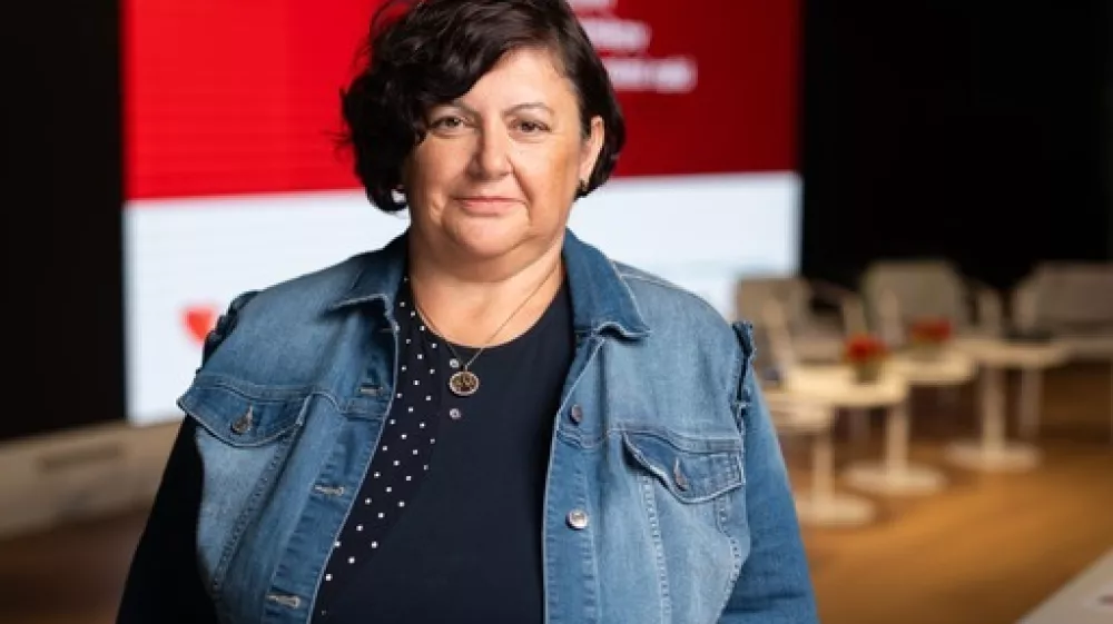 Jožica Filipčič, dru&scaron;tvo bolnikov s krvnimi raki / Foto: Miran Filipčič