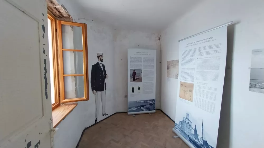 Piranski svetilnik, razstava o svetilničarju