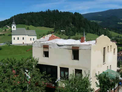 Iskrica, Vitanje, družina Mlin&scaron;ek-Hrovat, neurje. Foto: Tatjana Pihlar / Foto: Tatjana Pihlar 