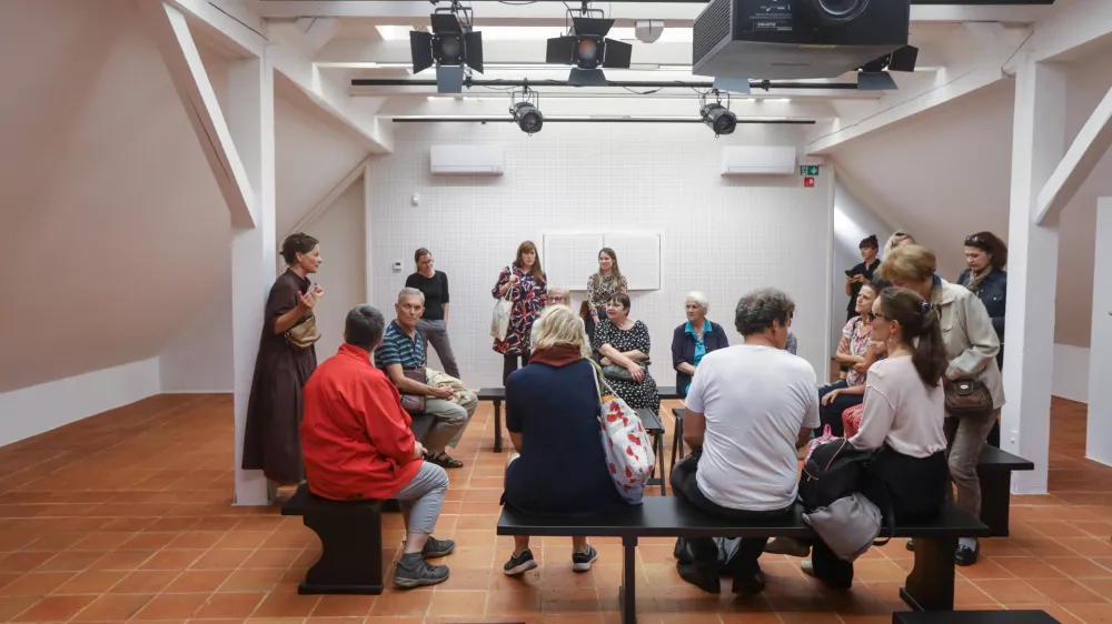 11.09.2024 - Vodnikova domačija &Scaron;i&scaron;ka - vodeni ogled po prenovljeni Vodnikovi domačiji.FOTO: Luka Cjuha