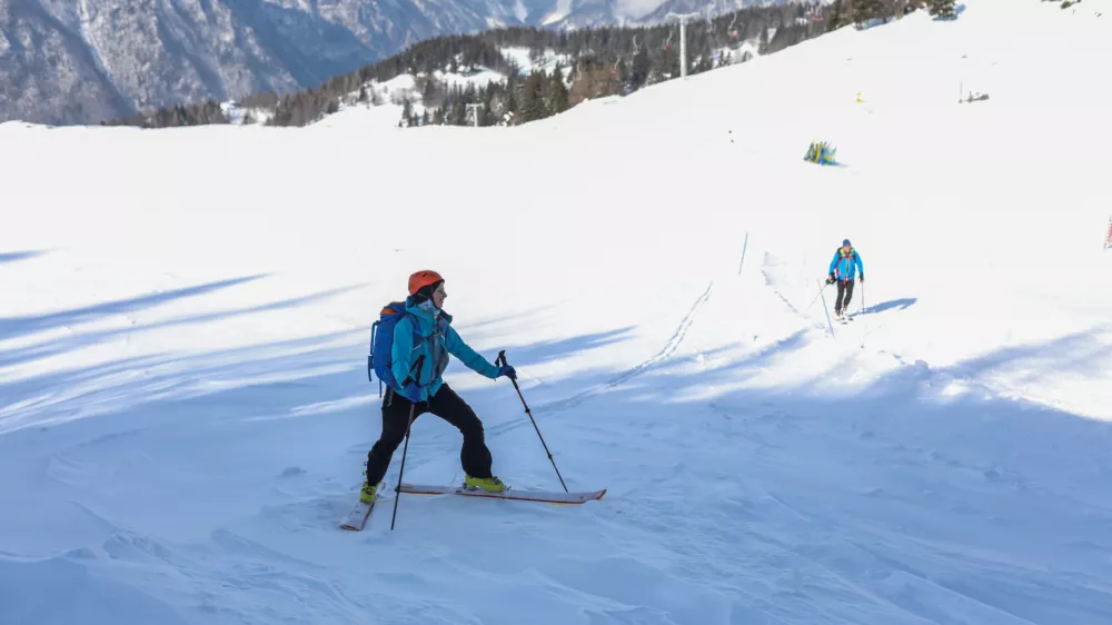 Turno smučanje- 03.02.2023 &ndash; Smučarsko sredi&scaron;če Velika planina &ndash; zimske počitnice &ndash; smuči&scaron;če - //FOTO: Bojan Velikonja