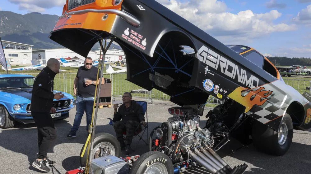 - 21.09.2024 - drag racing - dirkanje z avtomobili, letali&scaron;če Lesce //FOTO: Jaka Gasar