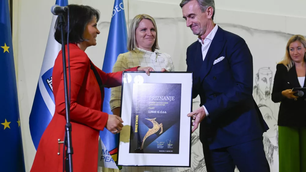 Petra GolmajerMarko LukićLanskoletna zmagovalka Gazel17.09.2024 Gazele podravsko-pomurske regije za leto 2024Foto: Nik Erik Neubauer