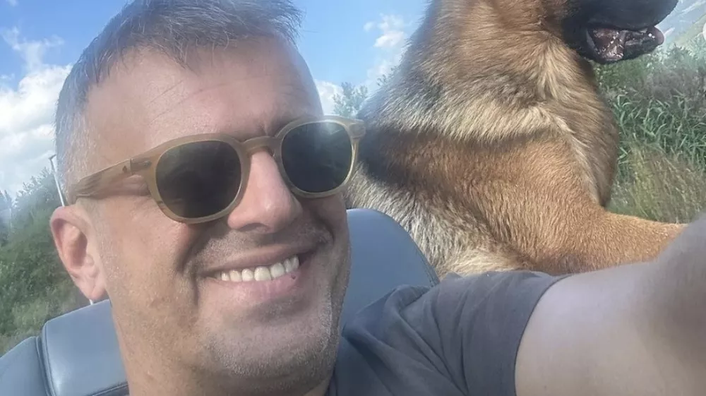 Sergej Trifunović je imel težave s hrva&scaron;ko policijo. F instagram