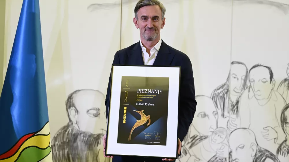 Marko Lukić, direktor podjetja Lumar IG,&nbsp;gazele&nbsp;podravsko-pomurske regije&nbsp;za leto 2024. Foto: Nik Erik Neubauer