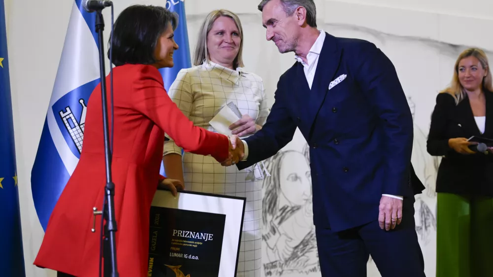 Petra GolmajerMarko LukićLanskoletna zmagovalka Gazel17.09.2024 Gazele podravsko-pomurske regije za leto 2024Foto: Nik Erik Neubauer