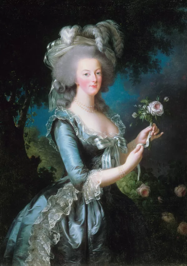 Portret Marie-Antoinette z vrtnico iz leta 1783, ki ga je naslikala francoska slikarka Louise Elisabeth Vig&eacute;e-Lebrun / Foto: Wikipedija / Foto: Wikipedija