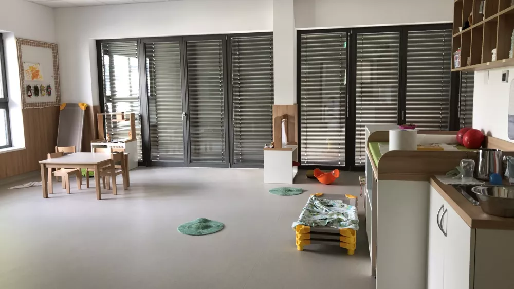 Nov razvojni oddelek Vrtca Radovljica je v tem &scaron;olskem letu že sprejel prve otroke. Foto:&nbsp;Eva Branc