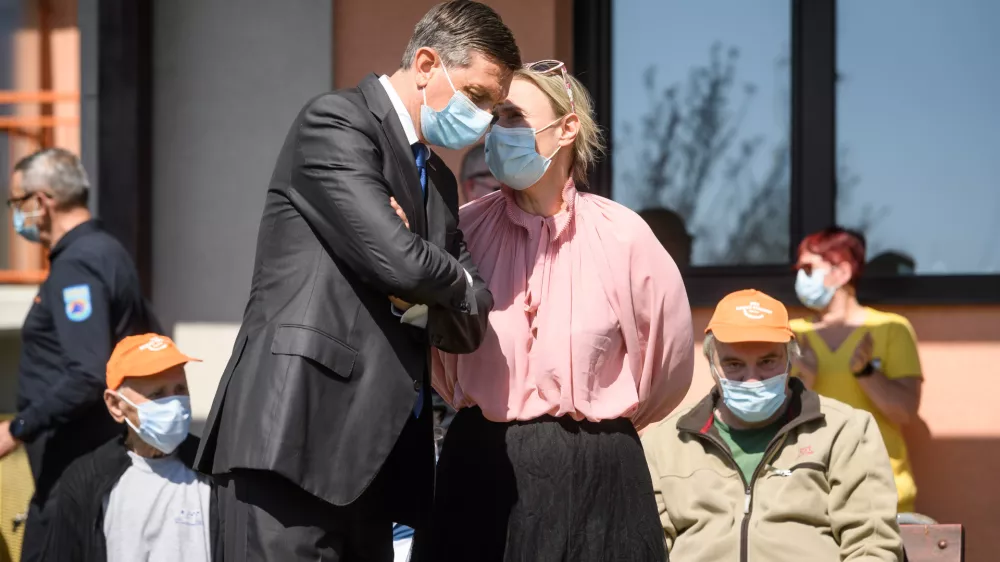 Maribor, Dom Danice Vogrinec.Predsednik republike Borut Pahor je v okviru obiska v Mariboru obiskal Dom Danice Vogrinec.