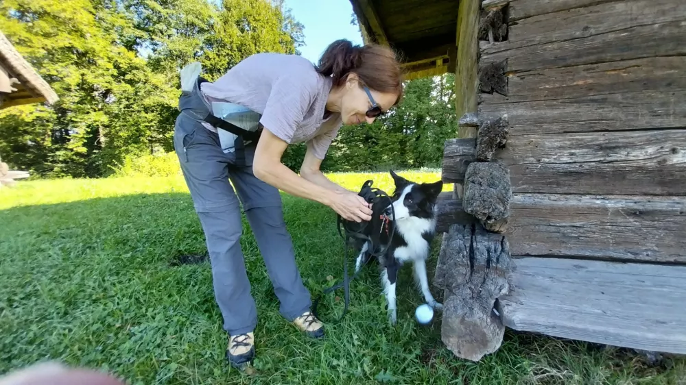Flo s svojo vodnico Ano Plestenjak. Foto: Vesna Levičnik