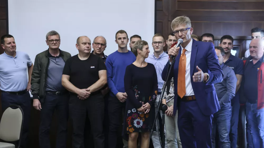 Igor Arh- 24.09.2024 - izbor dolenjsko-posavske Gazele - grad Mokrice //FOTO: Jaka Gasar