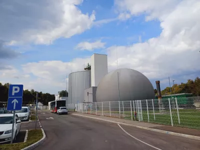 V Komunali Kranj so zaključili prvo fazo gradnje Parka krožnega gospodarstva Zarta.&nbsp;Foto: Tina Jereb