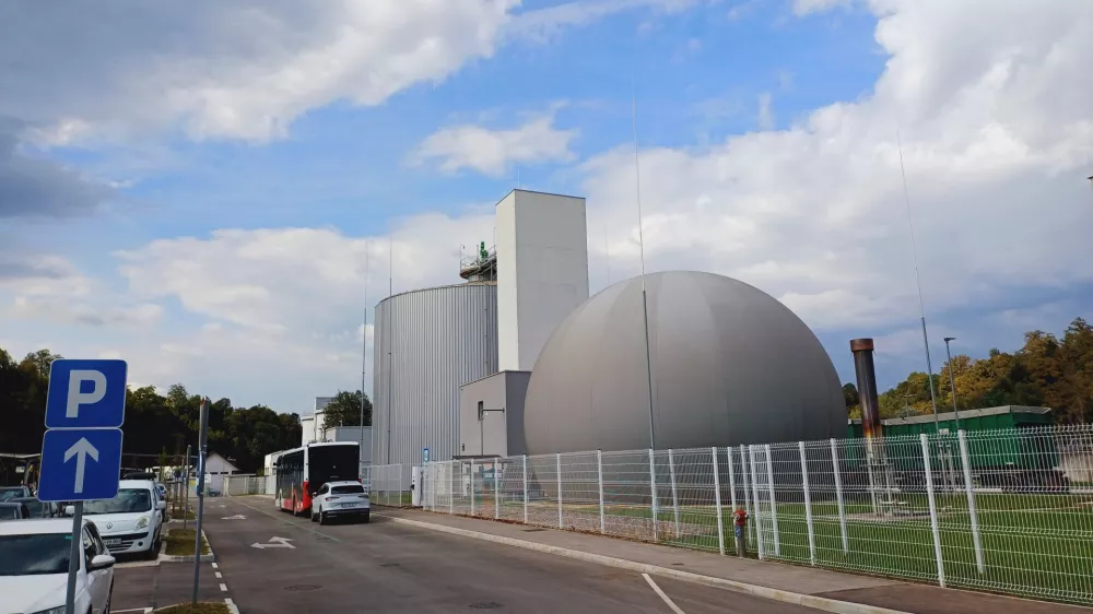 V Komunali Kranj so zaključili prvo fazo gradnje Parka krožnega gospodarstva Zarta.&nbsp;Foto: Tina Jereb