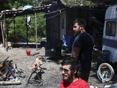 - 07.06.2023 &ndash; Romsko naselje Lepovče v občini Ribnica &ndash; romi - //FOTO: Jaka Gasar