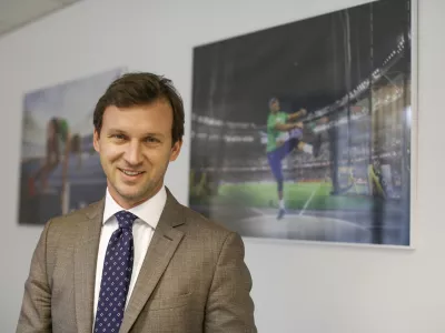 Primož Fegu&scaron; predsednik atletske zveze26.09.2024 - Atletska zveza slovenije AZSFOTO: LUKA CJUHA