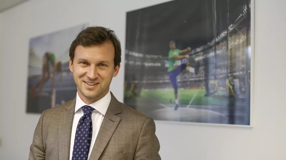 Primož Fegu&scaron; predsednik atletske zveze26.09.2024 - Atletska zveza slovenije AZSFOTO: LUKA CJUHA