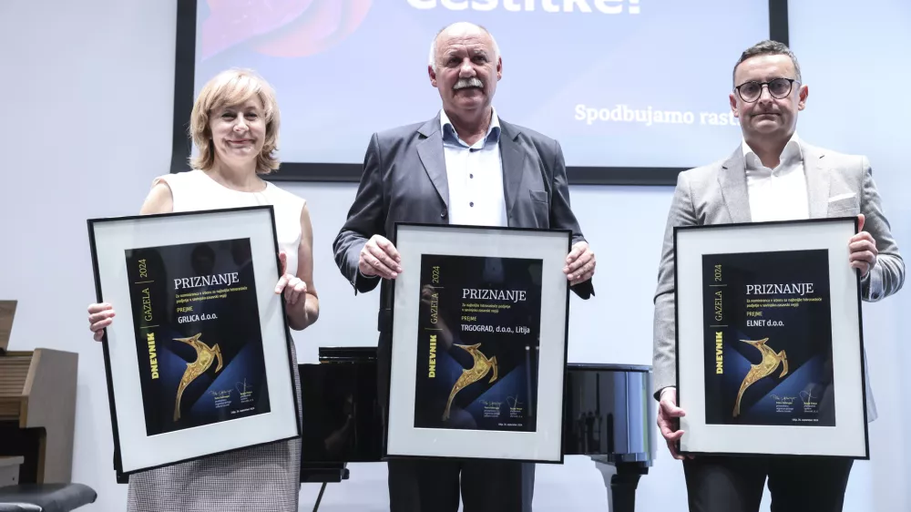 Matjaž Vidmar, Marjana Dobnik, Tomo Kres- 26.09.2024 - Gazela - izbor savinjsko - zasavske Gazele, Litija //FOTO: Jaka Gasar