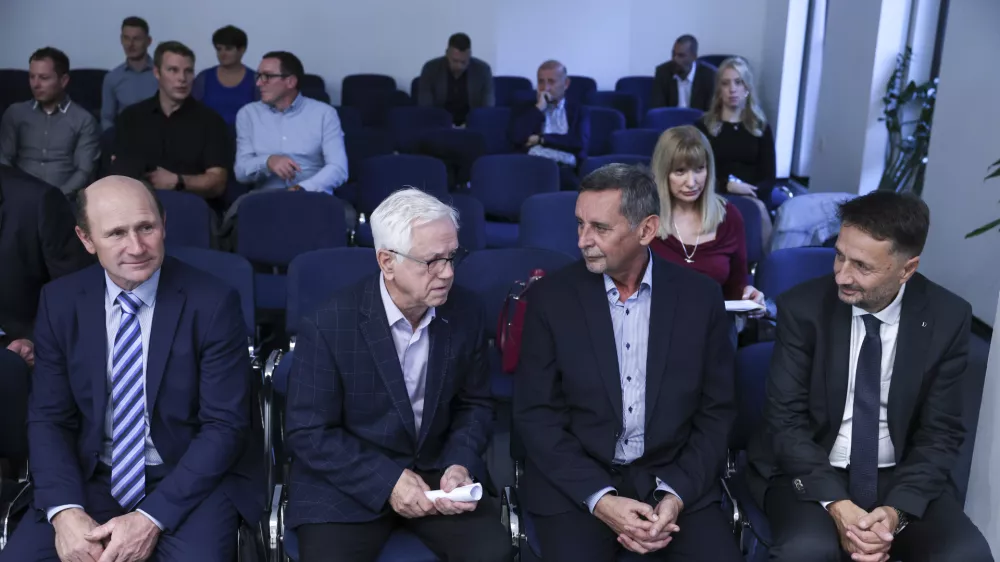 Franci Rokavec, Bogomir Stra&scaron;ek, Miran Lesjak, Matjaž &Scaron;vagan- 26.09.2024 - Gazela - izbor savinjsko - zasavske Gazele, Litija //FOTO: Jaka Gasar