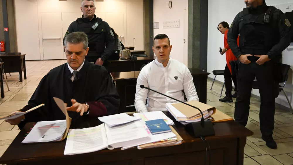 Umor in poskus umora naj bi organiziral vodja slovenske celice Kava&scaron;kega klana Klemen Kadivec. Foto: Jaka Gasar