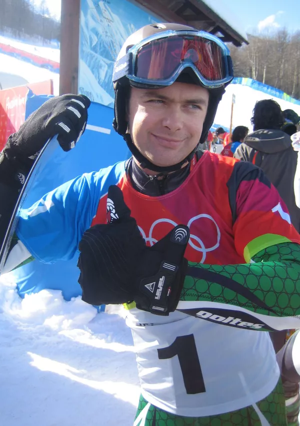 rok flander, deskar na snegu / Foto: Uro&scaron; &scaron;emrov