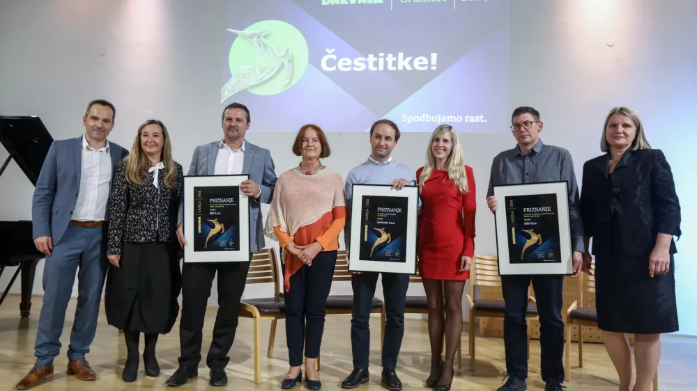 1.10.2024 - 24. Slovenska GAZELA 2024 &ndash; regijski izbor najbolj&scaron;ih najhitreje rastočih podjetij &ndash; razglasitev Gazele Gorenjske regije.  FOTO: Luka Cjuha