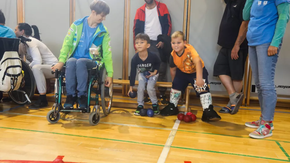 03.10.2024. Parafest, predstavitev &scaron;portov invalidov. Foto: Bojan Velikonja / Foto: 