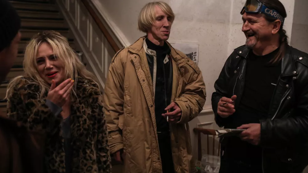 Katarina Čas, Emil Cerar- 28.12.2017 &ndash; snemanje novega celovečernega filma z naslovom Jaz sem Frenk, režiserja Metoda Pevca  /FOTO: Jaka Gasar