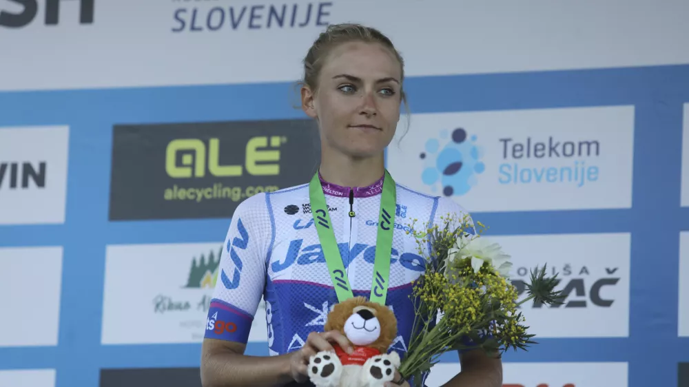  Ur&scaron;ka Žigart25.06.2023 &ndash; Radovljica &ndash; kolesarstvo - državno prvenstvo, cestna dirka (156 km), člani //FOTO: Luka Cjuha