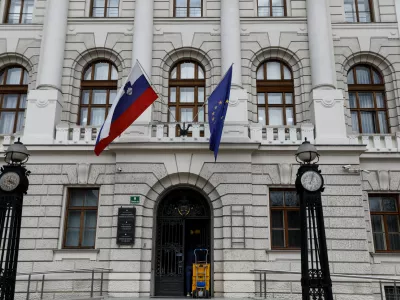 13.03.2024 - simbolična fotografija sodi&scaron;če - sodna stavba - FOTO: Luka Cjuha