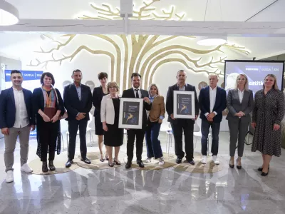 podjetje LEPTON QUARK 10.10.2024 - 24. Slovenska GAZELA 2024 &ndash; Sežana - regijski izbor najbolj&scaron;ih najhitreje rastočih podjetij &ndash; razglasitev Primorsko notranjske regije. Primorsko notranjska gazela  FOTO: Luka Cjuha