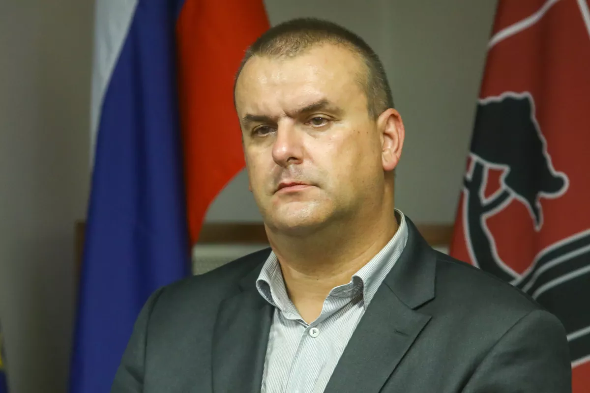 LEPTON QUARK - direktor MARJAN ZIDAR 10.10.2024 - 24. Slovenska GAZELA 2024 &ndash; Sežana - regijski izbor najbolj&scaron;ih najhitreje rastočih podjetij &ndash; razglasitev Primorsko notranjske regije. Primorsko notranjska gazela  FOTO: Luka Cjuha