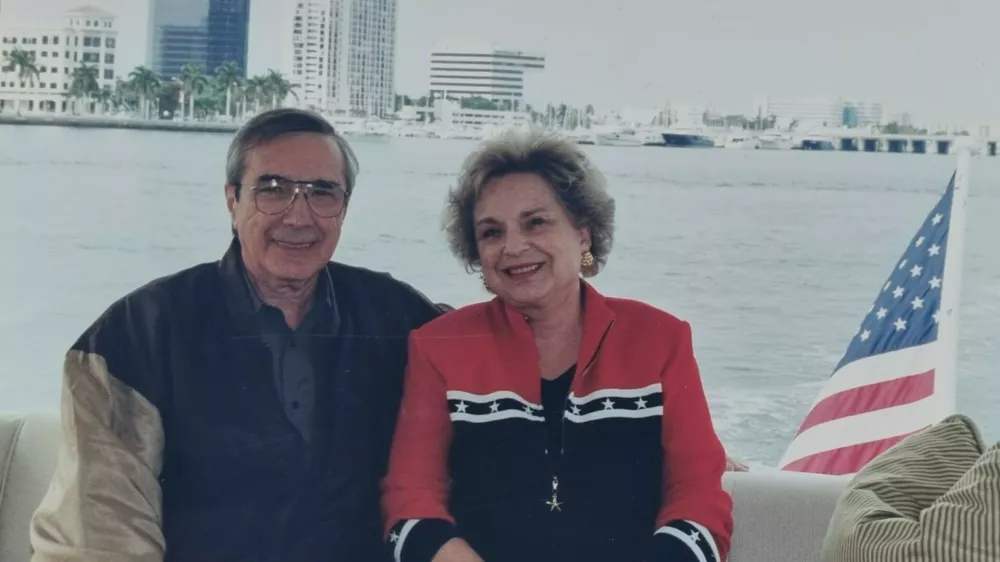 Robert in suzane tom&scaron;ič / Foto: Alenka Žavbi