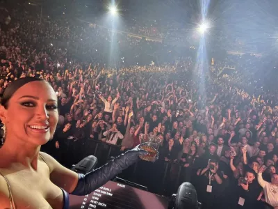 Aleksandra Prijović je pet dni zapored nastopala v razprodani zagreb&scaron;ki Areni. F instagram