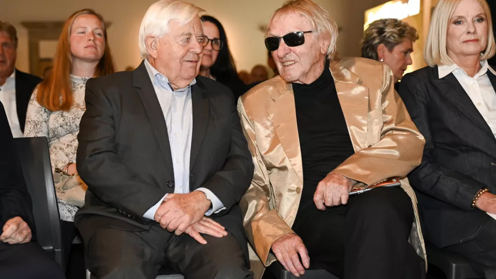 Tone Fornezzi -TofMilan Kučan21.10. 2024 Koncert, posvečen 90-letnici Tone Fornezzi -Tofa, Križanke. FOTO: Nik Erik Neubauer / Foto: Nik Erik Neubauer