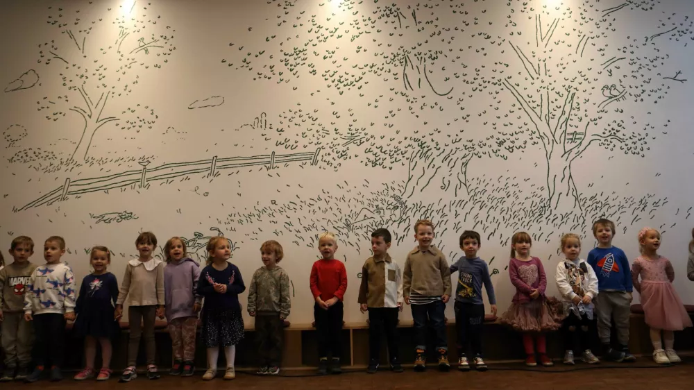 16.10.2024 - ilustracije Matije Medveda v Knjižnici Rog - Foto: Tomaž Skale