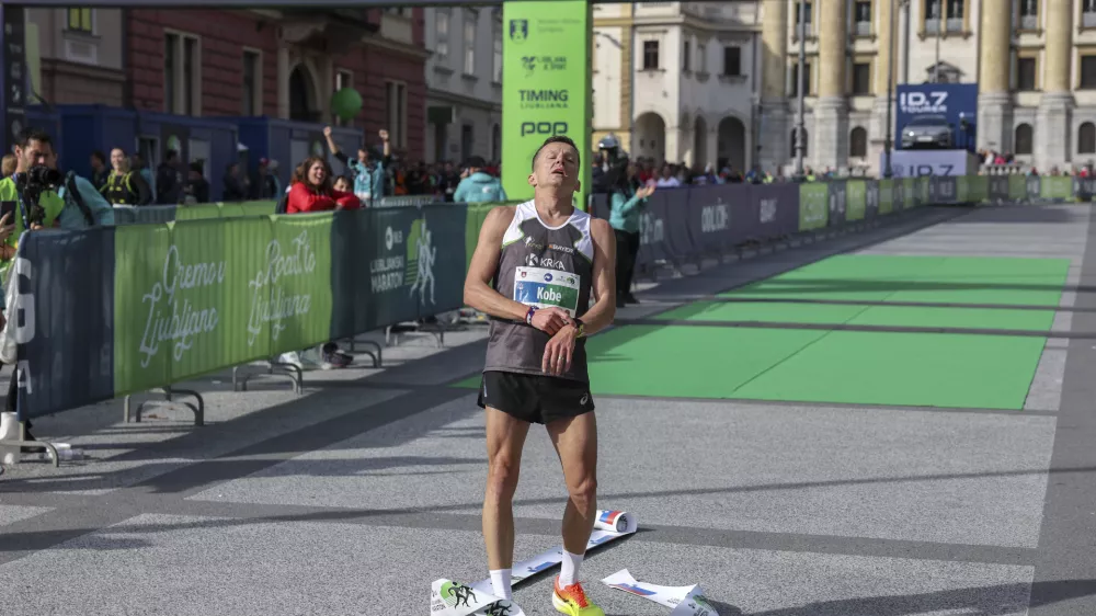 Primož Kobe- 20.10.2024 - 28. Ljubljanski maraton - 24 tisoč tekačev - največji &scaron;portno-rekreativni dogodek v državi //FOTO: Jaka Gasar