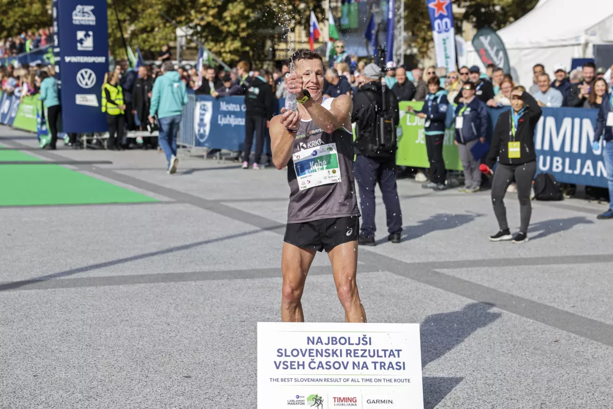 Primož Kobe- 20.10.2024 - 28. Ljubljanski maraton - 24 tisoč tekačev - največji &scaron;portno-rekreativni dogodek v državi //FOTO: Jaka Gasar