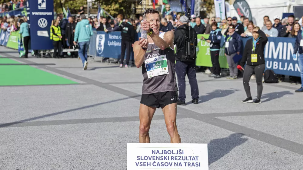 Primož Kobe- 20.10.2024 - 28. Ljubljanski maraton - 24 tisoč tekačev - največji &scaron;portno-rekreativni dogodek v državi //FOTO: Jaka Gasar