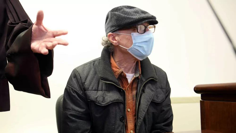 21.10.2024- sodi&scaron;če, obsojeni Michel StephanFoto: Tomaž Skalel