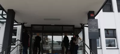 11.12.2023. Okrožno in Okrajno sodišče Kranj. Foto: Bojan Velikonja