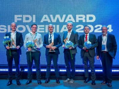 Spirit Slovenija in ministrstvo za gospodarstvo, turizem in &scaron;port sta podelila priznanja FDI Award Slovenia 2024 najbolj&scaron;im tujim investitorjem. F Spirit Slovenija