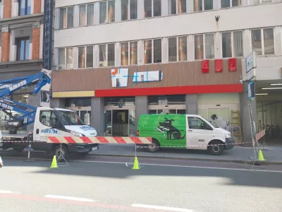 lokal KFC Miklo&scaron;ičeva ulica Ljubljana