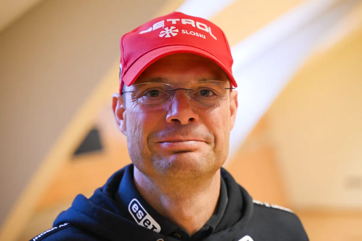 Miha Verdnik21.10. 2024 Novinarska konference Smučarske zveze Slovenije pred začetkom sezone svetovnega pokala v S&ouml;ldnuFOTO: Nik Erik Neubauer