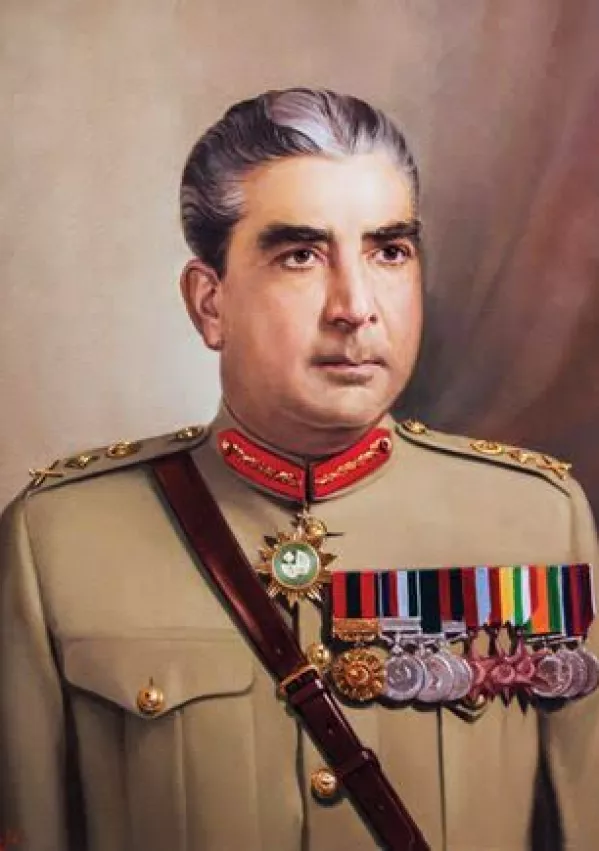 Yahya Khan, vodja voja&scaron;ke hunte, ki se s ciklonom ni znala spoprijeti. / Foto: Wikipedia