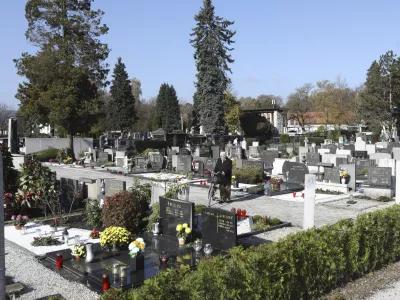 29.10.2024 - pokopali&scaron;če Vič - prenovljeni delFOTO: LUka Cjuha