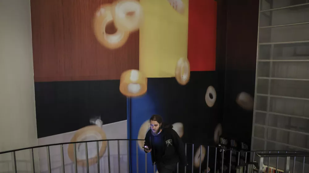 - 30.10.2024 - mural Lucije Rosc v Kino &Scaron;i&scaron;ka//FOTO: Jaka Gasar