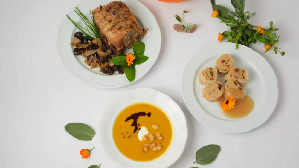 V menije so članice vključile jabolka, grozdje, slive in drugo sadje. F Blaž T. Muc