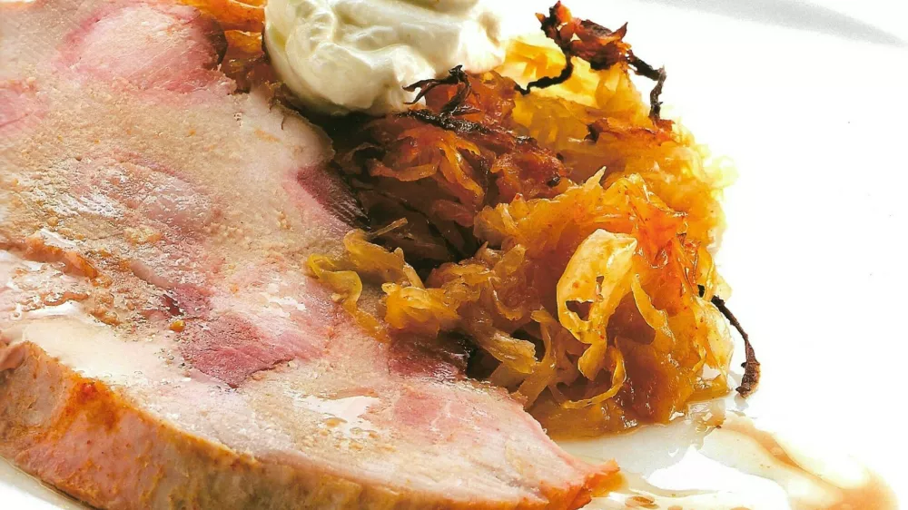 Svinjska pečenka / Foto: Dzs