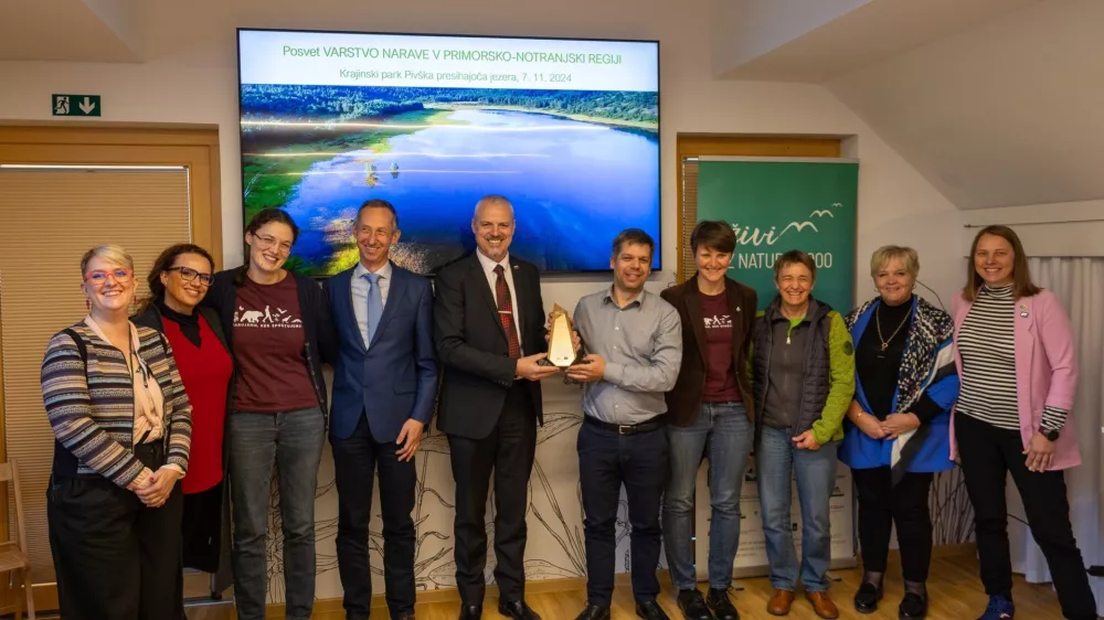 Krajinski park Piv&scaron;ka presihajoča jezera je prejel nagrado Natura 2000 v kategoriji družbeno-gospodarske koristi. Foto: arhiv Krajinskega parka Piv&scaron;ka presihajoča jezera / Foto: Arhiv Krajinskega Parka Piv&scaron;ka Presihajoča Jezera