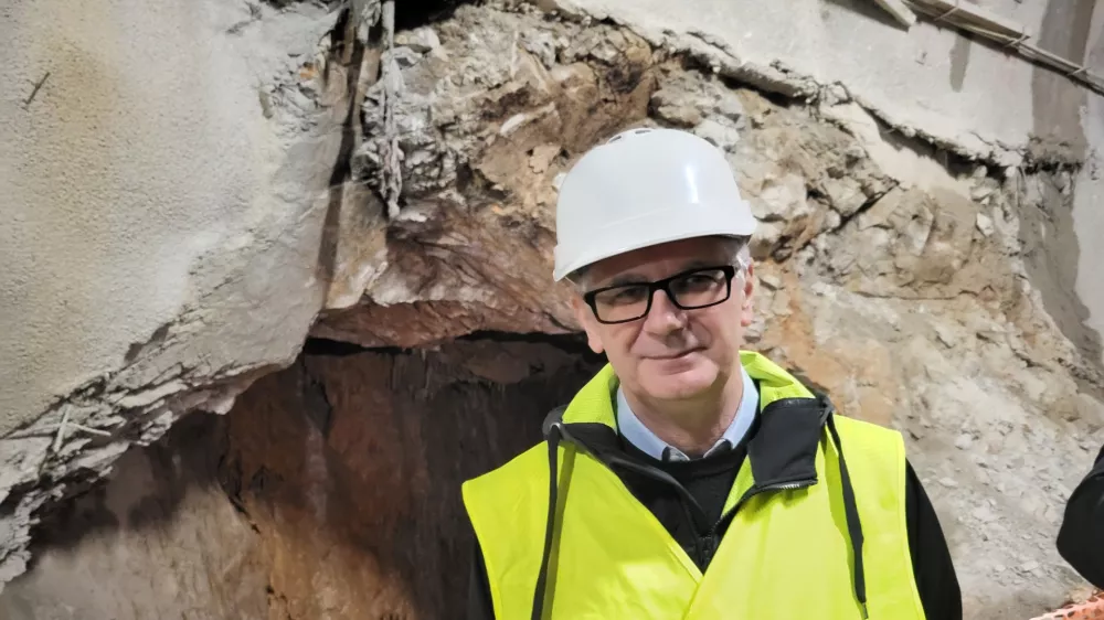 Matej Oset, predsednik uprave 2TDK / Foto: Katja Gle&scaron;čič